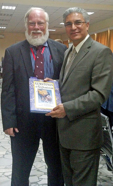 Gary Bowersox and Afghanistan Mines Minister