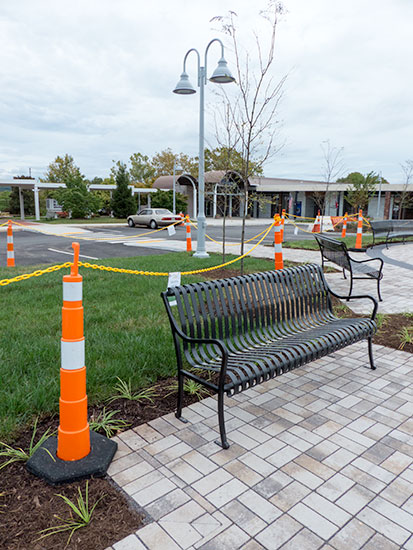 Jackson Square Bench, Landscaping, and Lights Sept. 28, 2015