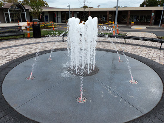 Jackson Square Fountain Sept. 28, 2015