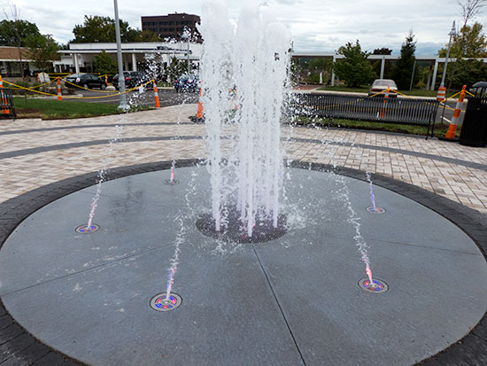 Jackson Square Fountain Sept. 28, 2015