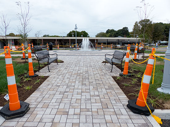 Jackson Square Pavers, Benches, and Fountain Sept. 28, 2015