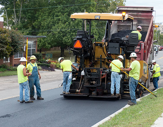Broadway Paving Sept. 28, 2015