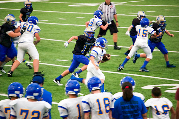 JMS Mitchell Gibbons and Matthew Swigert at CAK on Sept. 10, 2015