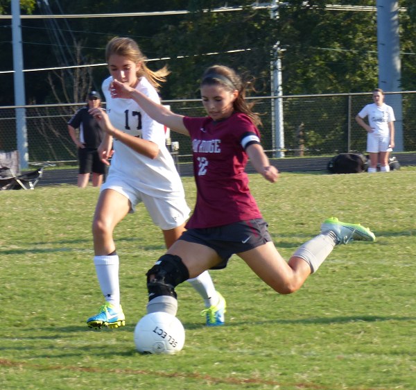 Oak Ridge Lady Wildcats Alex Allen and Central Bobcats