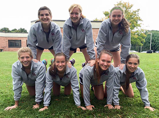 ORHS Girls Cross Country Team at McCallie Invitational on Sept. 26, 2015