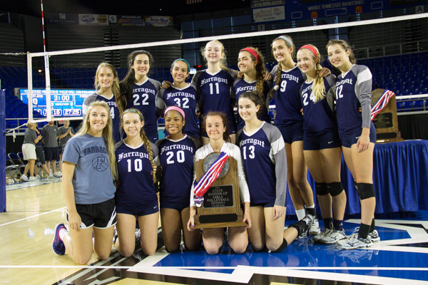 Farragut State Volleyball Runner-up 2015