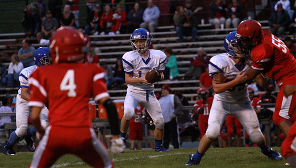 Jefferson Middle Jack Replogle Handoff and Robertsville Middle on Oct. 1, 2015