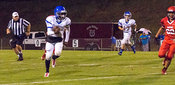 Jefferson Middle Jonathan Stewart and Robertsville Middle on Oct. 1, 2015
