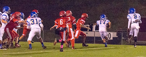 Jefferson Middle Mitchell Gibbons and Robertsville Middle on Oct. 1, 2015