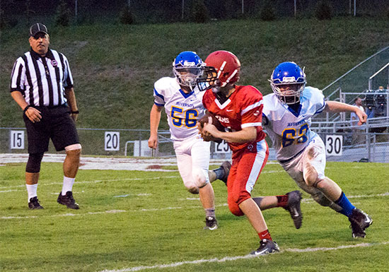 Robertsville Middle Ky Hirsch and Jefferson Middle on Oct. 1, 2015