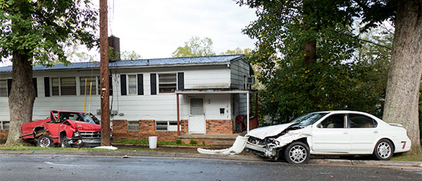 Waddell Circle Two Vehicle Crash Sept. 30, 2015