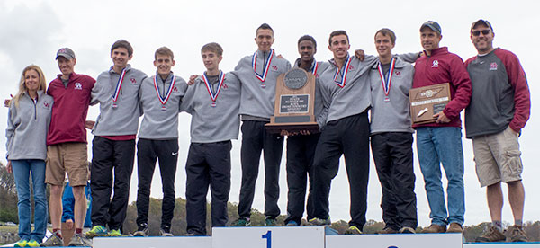 Oak Ridge Cross Country Boys and Coaches Nov. 7, 2015