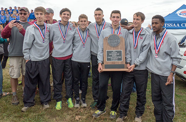 Oak Ridge Cross Country State Runner-Up Nov. 7, 2015