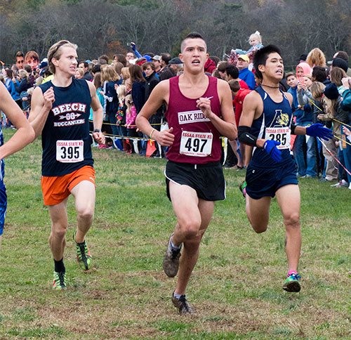 Oak Ridge Jose Villegas at State Cross Country Nov. 7, 2015