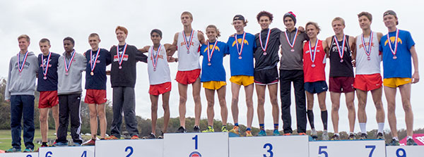 Tennessee Boys Cross Country All-State Nov. 7, 2015