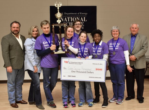 Cedar Springs Homeschool Tennessee Science Bowl