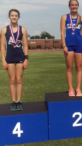 Anderson County Brittany Bishop Pole Vault State Track Meet May 26 2016