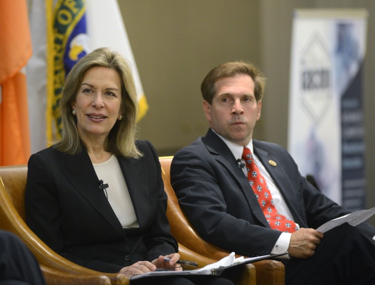 Elizabeth Sherwood-Randall and Chuck Fleischmann May 23 2016