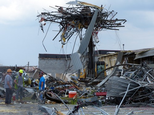 Oak Ridge Mall Sears Demolition July 26 2016 11