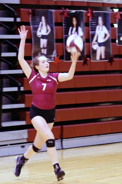 The Oak Ridge Lady Wildcats finished undefeated in the district at home against Central on Senior Night on Thursday, Sept. 22, 2016. (Photo by Jennifer Galloway)