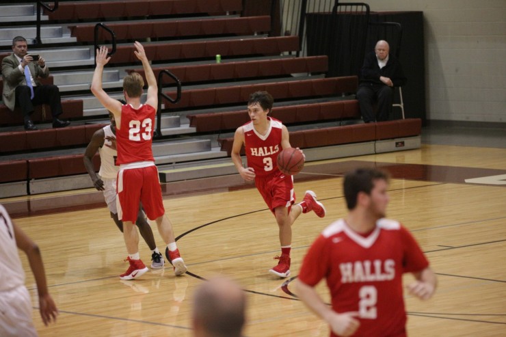 Oak Ridge-Halls Basketball Jan 23 2017 Web