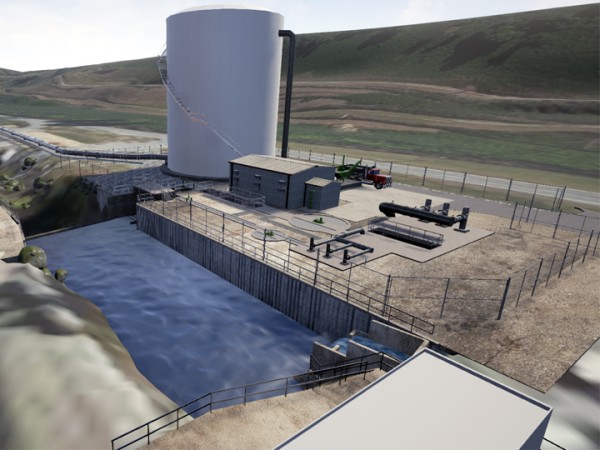 Y-12 Mercury Treatment Facility Headworks Facility