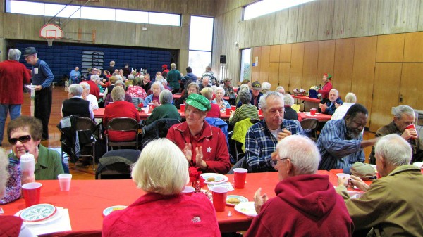 The Oak Ridge Senior Center’s annual Holiday Reception will be Friday, Dec. 8, 2017, in the Oak Ridge Civic Center gymnasium. Pictured above is a picture from last year's Holiday Reception. (Photo courtesy City of Oak Ridge)
