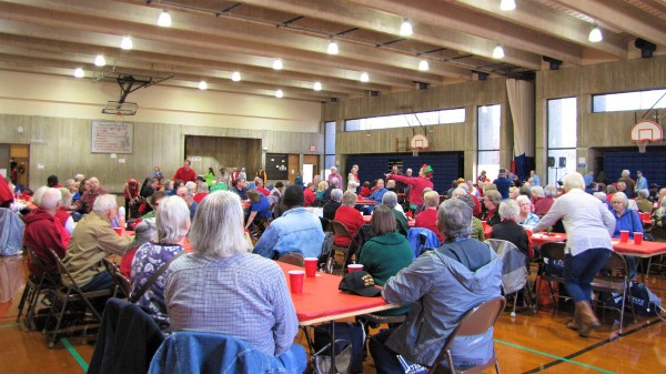 The Oak Ridge Senior Center’s annual Holiday Reception will be Friday, Dec. 8, 2017, in the Oak Ridge Civic Center gymnasium. Pictured above is a picture from last year's Holiday Reception. (Photo courtesy City of Oak Ridge)