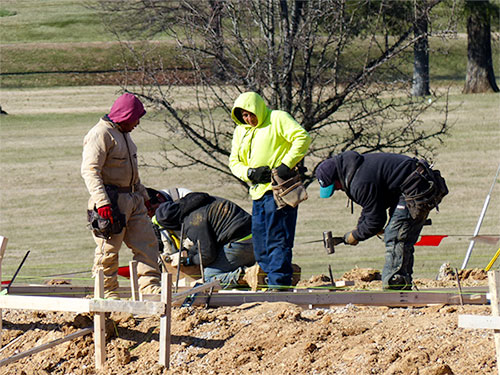 Construction has started on a building that will include Freddy’s Frozen Custard & Steakburgers on a corner lot at South Illinois Avenue and South Tulane Avenue, between Taco Bell and Golden Oak Buffet. Here are a few photos from the work site on Saturday, Jan. 6, 2018. (Photo by John Huotari/Oak Ridge Today)