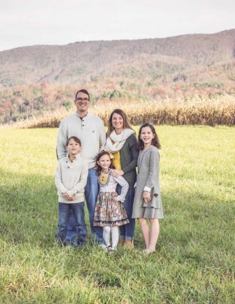 Author Dan Kilday, pictured here with his wife Liz and children Rhett, 8, Elise, 6, and Kennedy, 11. (Submitted photo)
