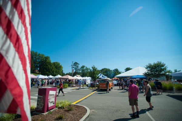 The Lavender Festival is pictured above in Jackson Square on Saturday, June 16, 2018. (Photo by Julio Culiat)