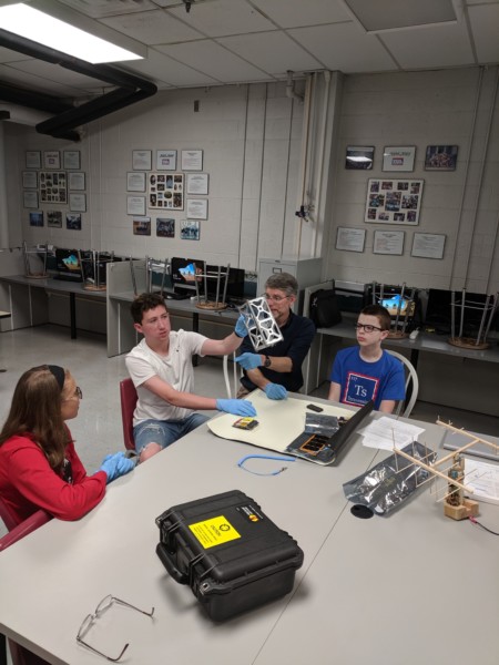 Robertsville Middle School RamSat CubeSat Peter Thornton