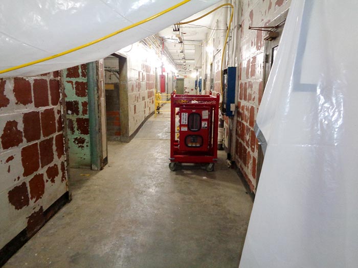 Y-12-Biology-Complex-Hallway-After-Abatement